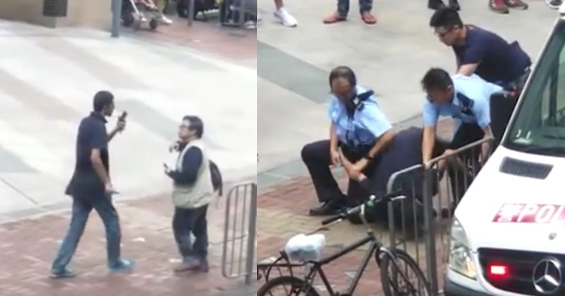 Screengrab via Apple Daily.