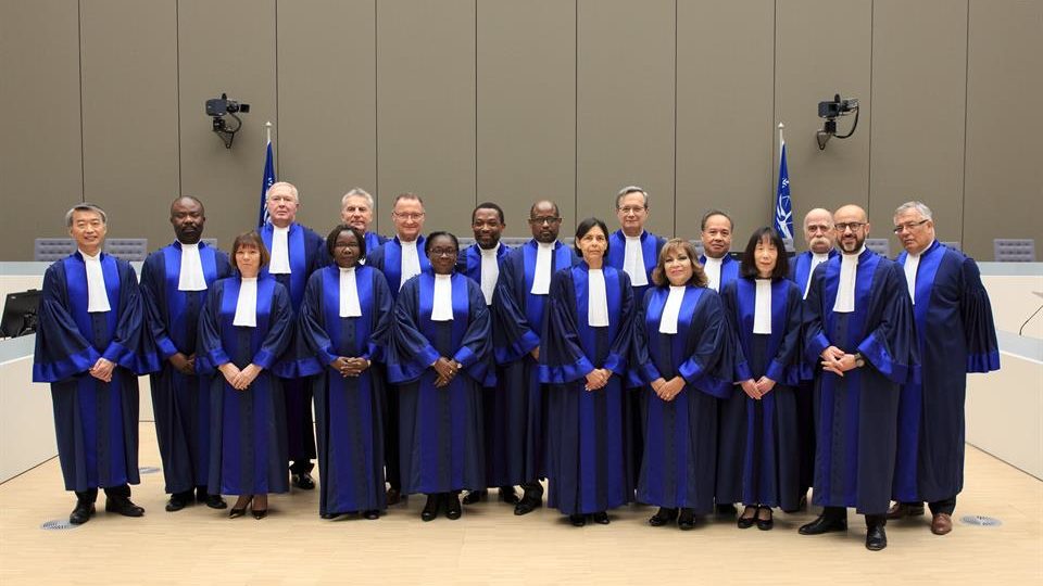 ICC judges in March 2018. Photo: ICC
