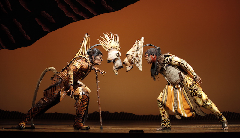 Mufasa and Scar. Photo: Joan Marcus/Disney