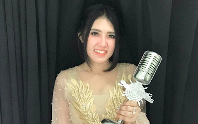 Indonesian dangdut star Via Vallen. Photo: Instagram/@viavallen