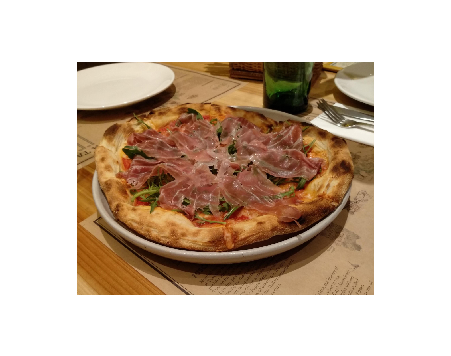 Pizza Crudo