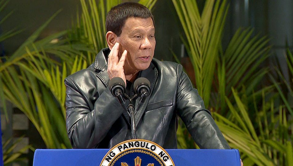 Philippine President Rodrigo Duterte FILE PHOTO ABS-CBN News