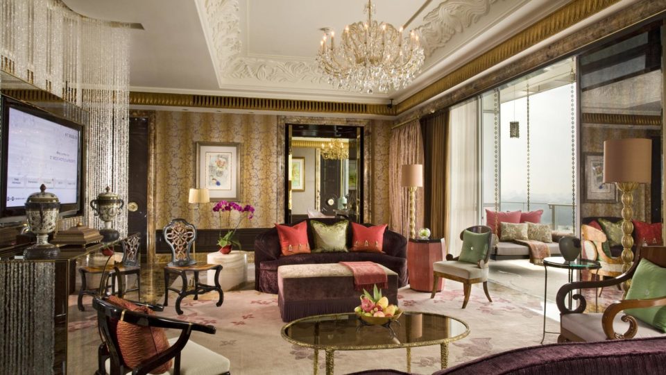 The Presidential Suite. Photo: St. Regis Singapore / Facebook