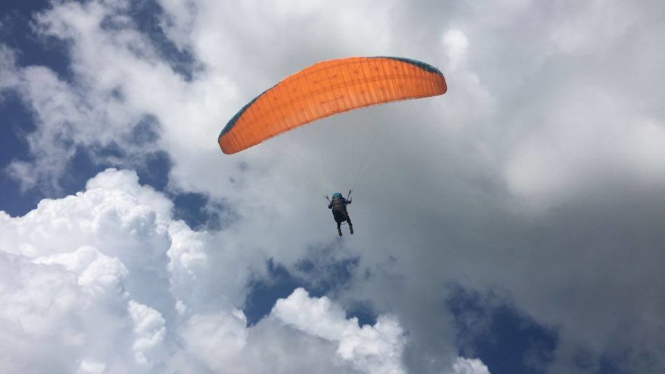 Photo of a paraglider in Hong Kong taken last year. Picture: Facebook (via Hong Kong Paragliding Federation 香港滑翔傘聯會 – HKPF)