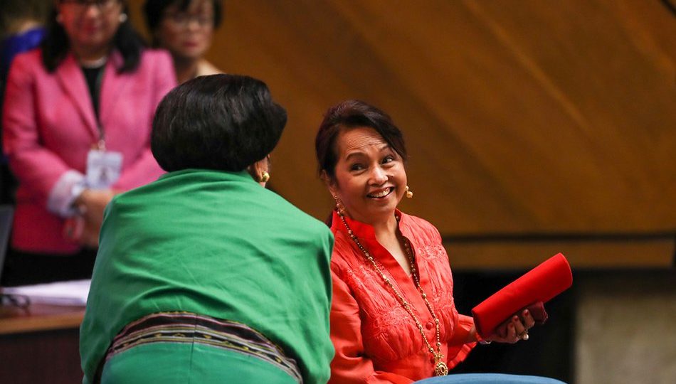 Former president Gloria Macapagal-Arroyo. Photo  via ABS-CBN.