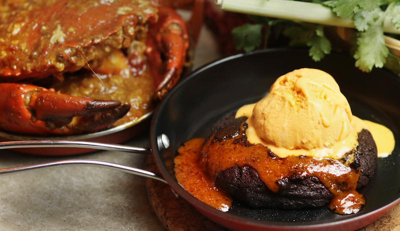 Chilli crab cookie. Photo: Creamery Boutique Ice Creams