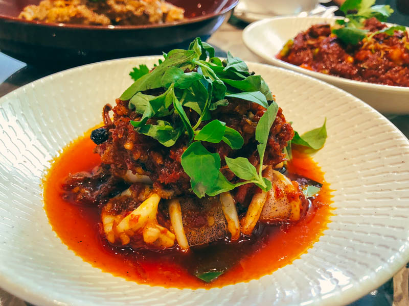 Sotong Masak Sambal Belado. Photo: Coconuts Media