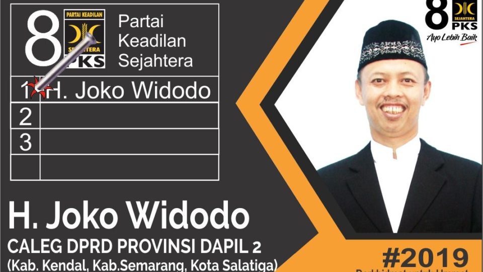 PKS cadre Joko Widodo. Photo: Twitter