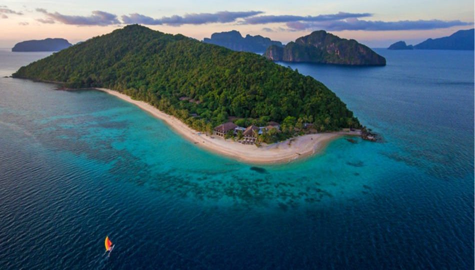 Palawan was chosen as the sixth most beautiful island in the world. Photo via ABS-CBN.