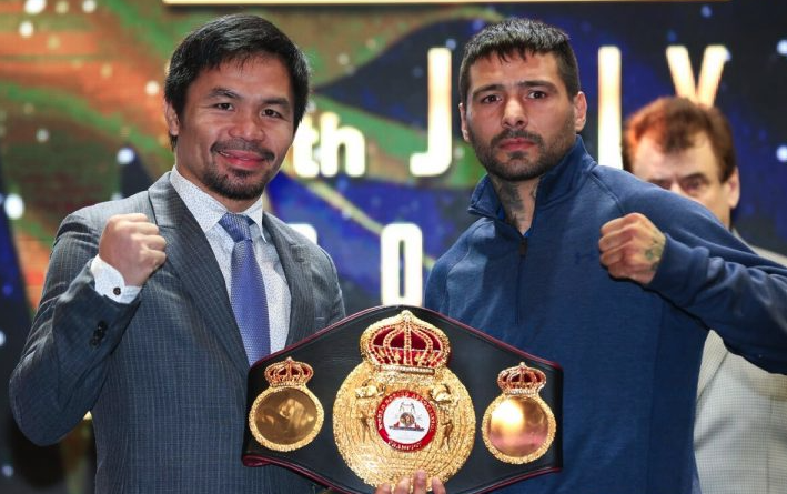 Pacquiao and Matthysse via Golden Boy Promotions