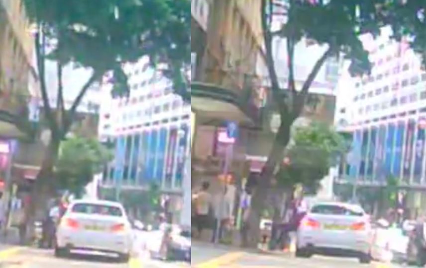 Screengrab via Apple Daily video.