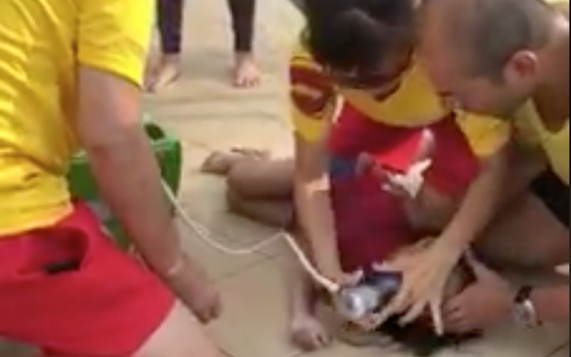 Photo: Video screengrab