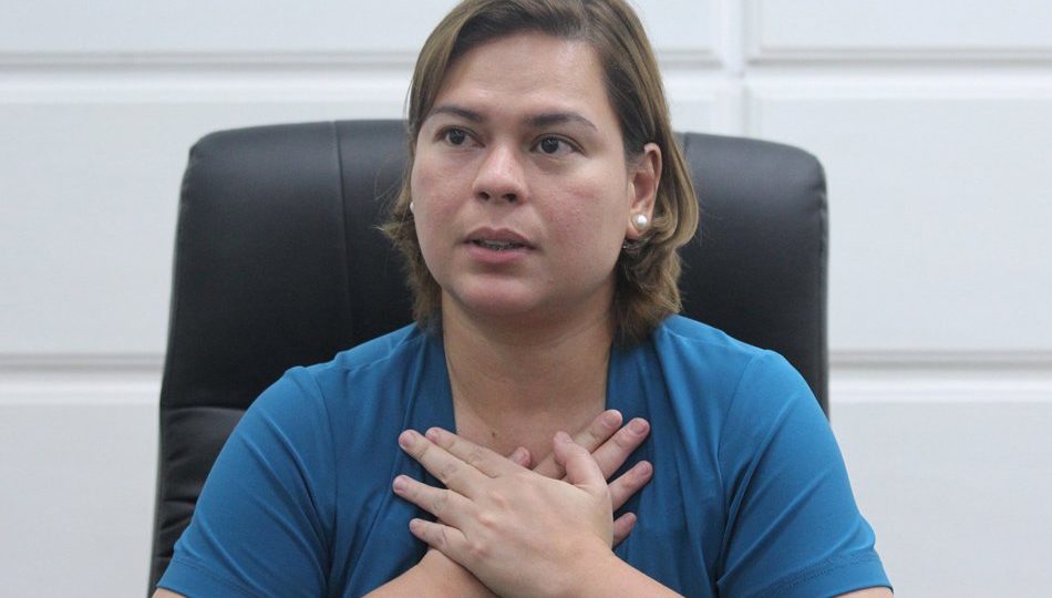 President Rodrigo Duterte’s daughter Sara is one of the front-runners in a survey of top candidates for the senatorial elections. Photo via ABS-CBN.