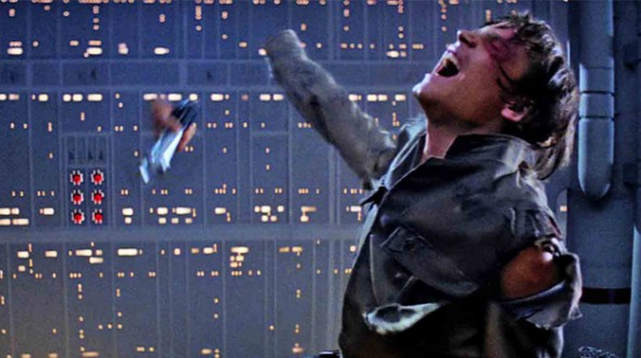 We almost used an actual image of a thief’s hand getting cut off in Saudi Arabia but that was much too horrible so here’s a picture of Luke Skywalker after his hand got cut off by his father Darth Vader at the climax of the “The Empire Strikes Back” instead.