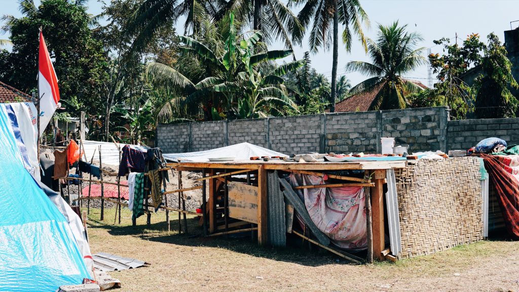 post earthquake West Lombok