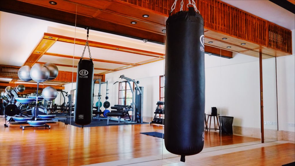 The gym. Photo: Coconuts Bali