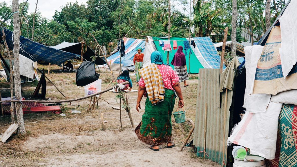 post earthquake West Lombok