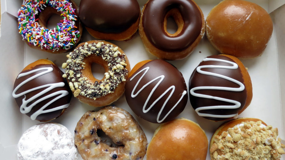 A Krispy Kreme selection. Photo: Flickr / Ruth Hartnup