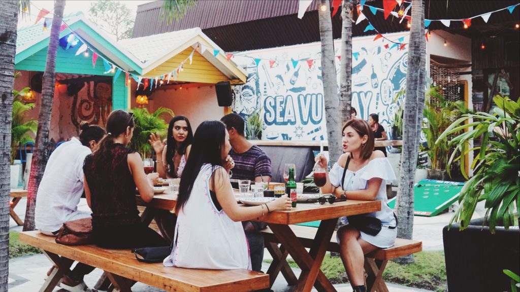 Beer garden yet nautical. Photo: Coconuts Bali