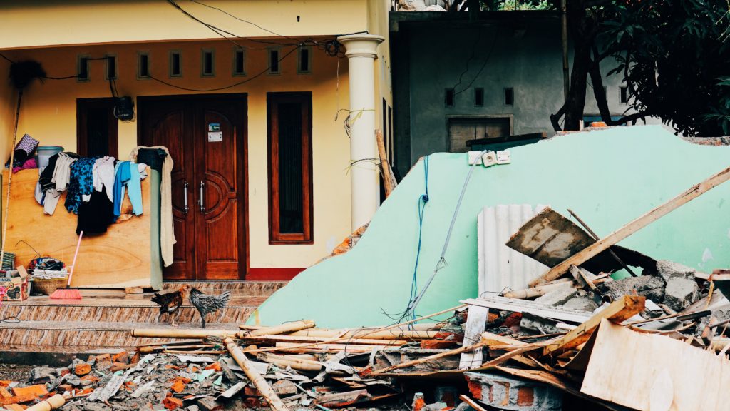 post earthquake West Lombok