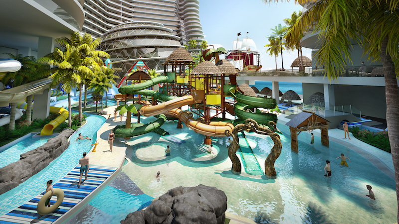 Artist impression of Splash World. Photo: Hatten Land
