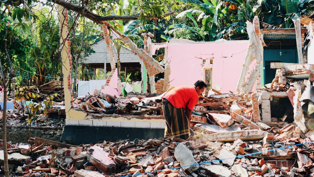 post earthquake West Lombok