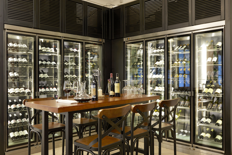 Botanico's wine cellar. Photo: Wine Lust