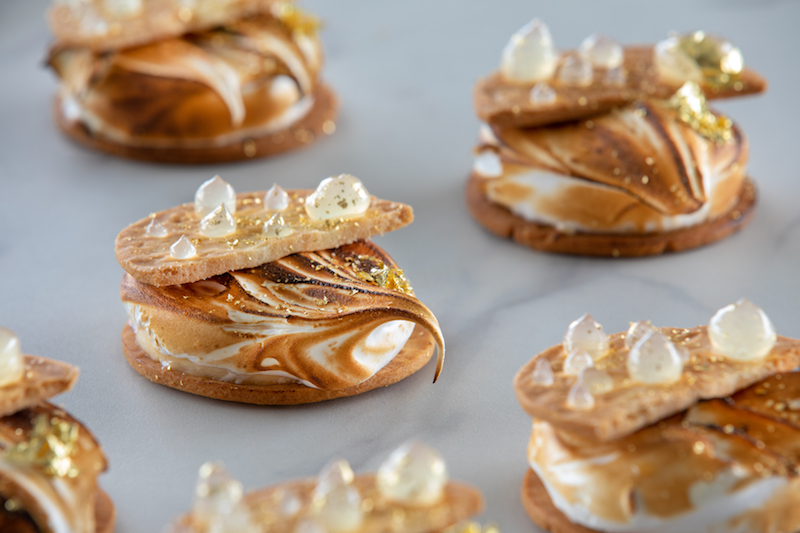 Citron tart. Photo: Hilton Singapore