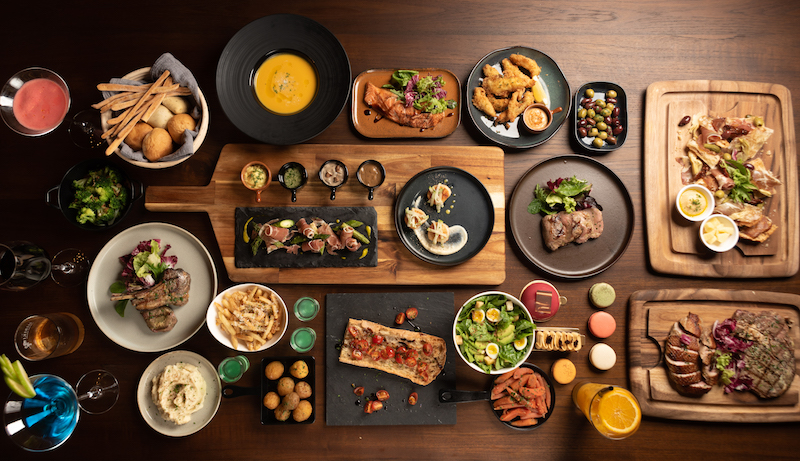 The assortment of dishes. Photo: House of Mu