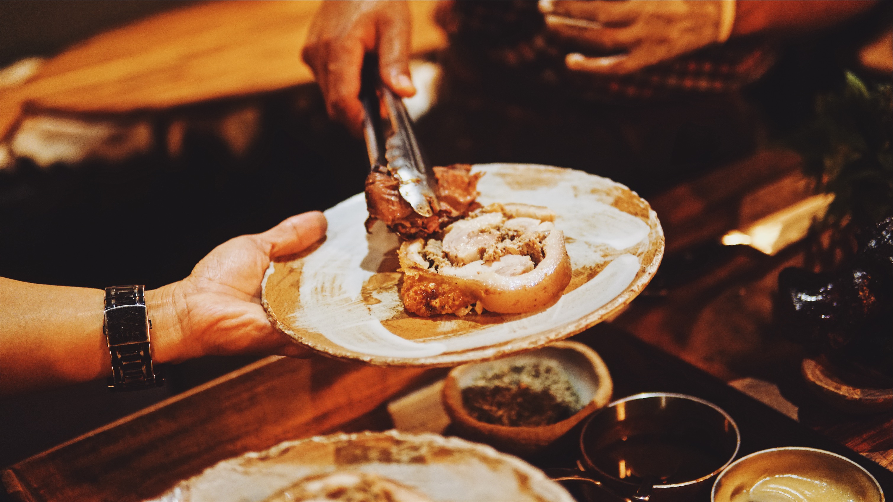 Meat on meat. Photo: Coconuts Bali