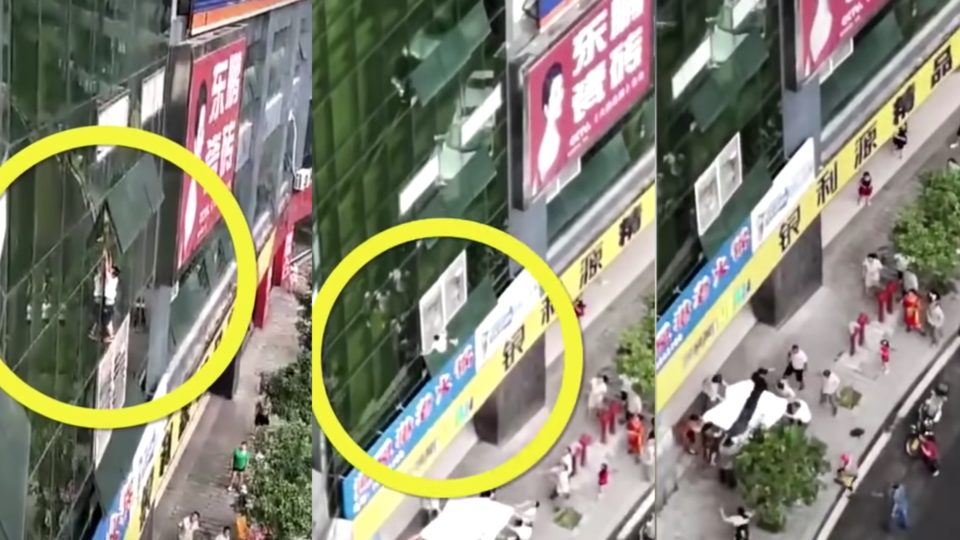 Screen shot from video published by Chengdu Evening News. Via YouTube