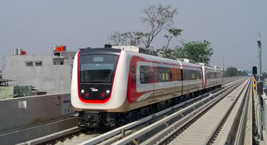 Jakarta’s LRT railway system. Photo: Instagram/@lrtjakarta