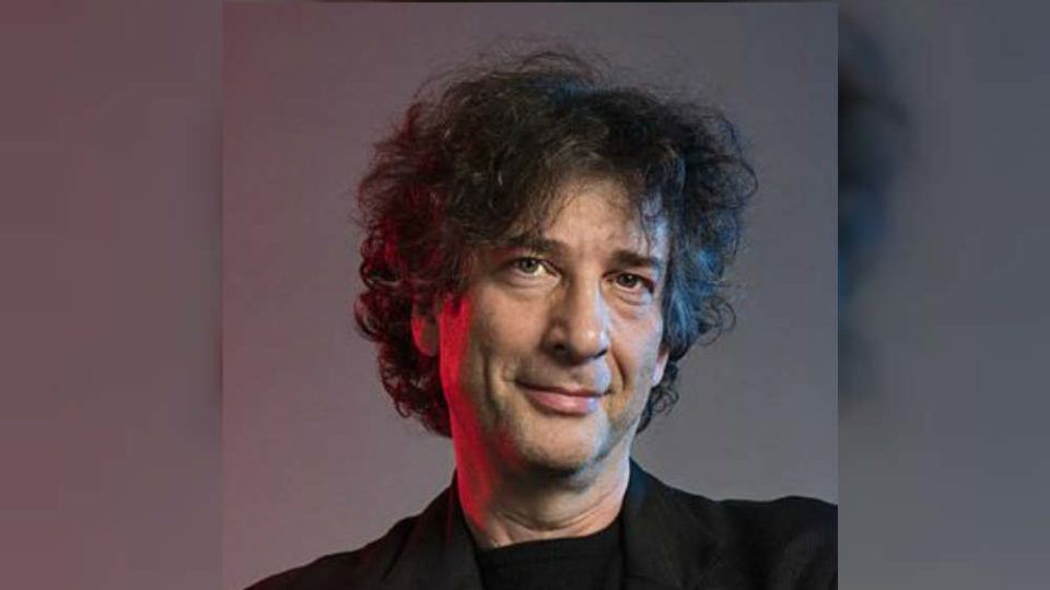 Neil Gaiman. Photo: Gaiman’s Twitter account.