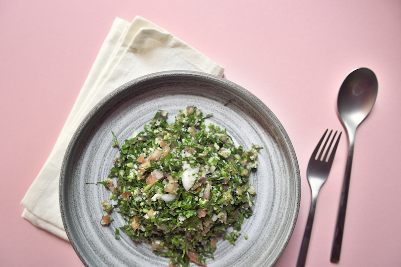 Tabbouleh salad. Photo: Pita Tree