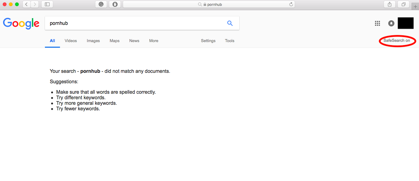 SafeSearch on Indonesia IT Ministry instructs all ISPs to restrict
