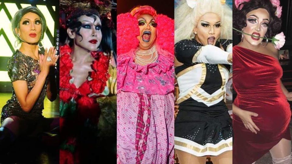Photo: RIOT Performers; Vyla Virus, Elnina, Becca D’Bus, Farrah Shamrock, Jess Station