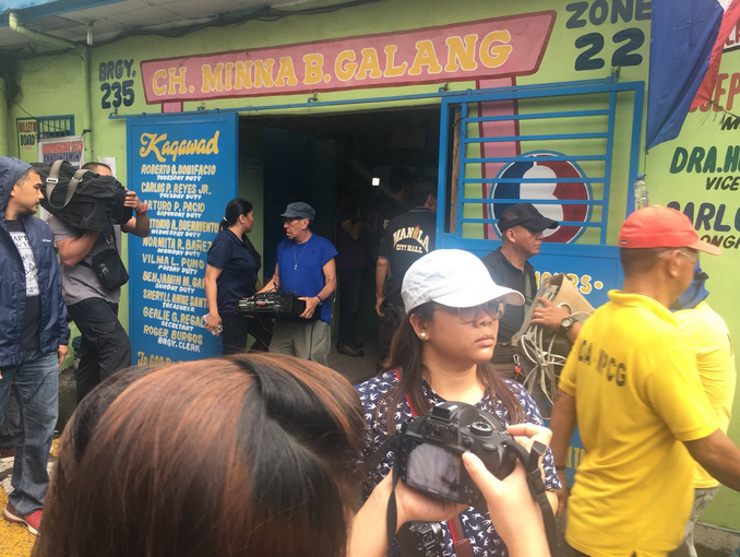 This barangay hall has got to go. Photo: ABS-CBN.