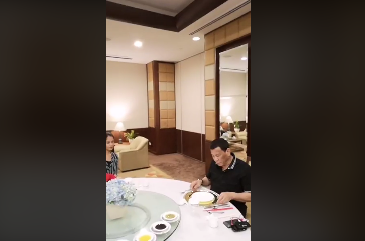 Photo: Screenshot from Bong Go’s video. 