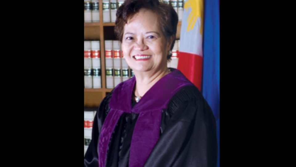 Newly appointed Chief Justice Teresita Leonardo-De Castro. PHOTO: Wikimedia Commons