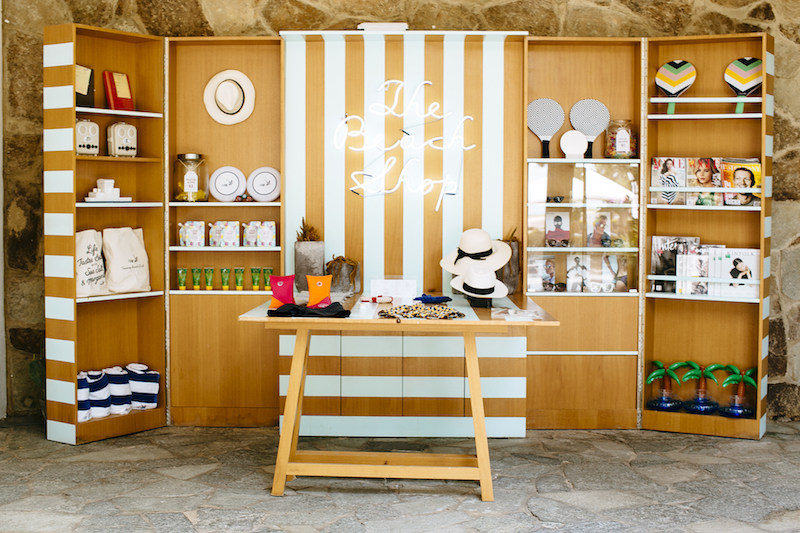 The beach shop. Photo: Tanjong Beach Club