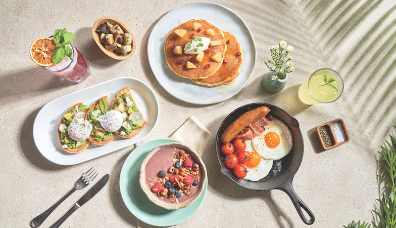 Brunch dishes. Photo: Tanjong Beach Club