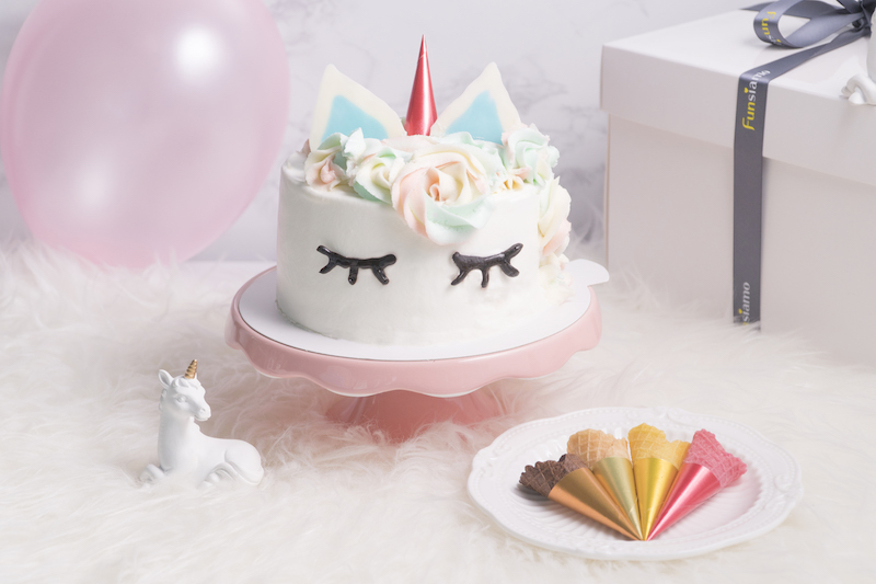Unicorn cake. Photo: Funsiamo