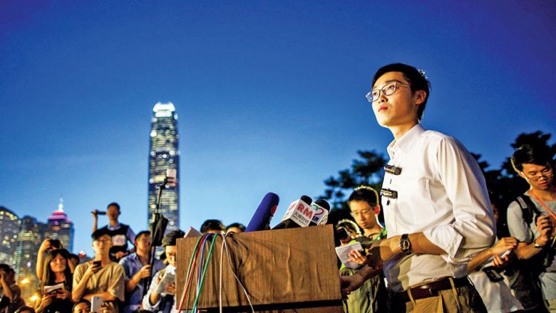 Andy Chan of the Hong Kong National Party in August 2016. File Photo: Anthony Wallace / AFP