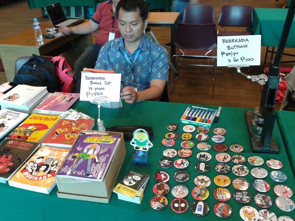 A booth at Komikon Indieket. (PHOTO: Komikon Indieket Facebook page)