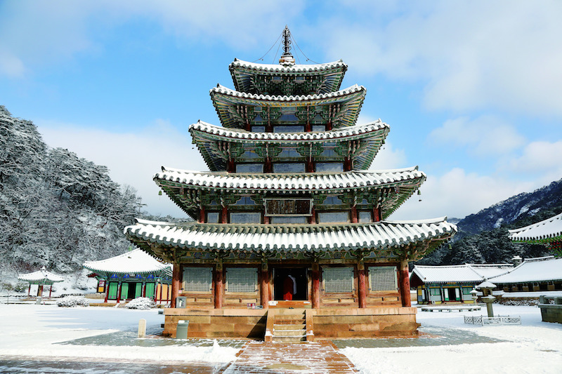 Beopjusa Temple, Hall of Eight Pictures. Photo: CIBM/UNESCO