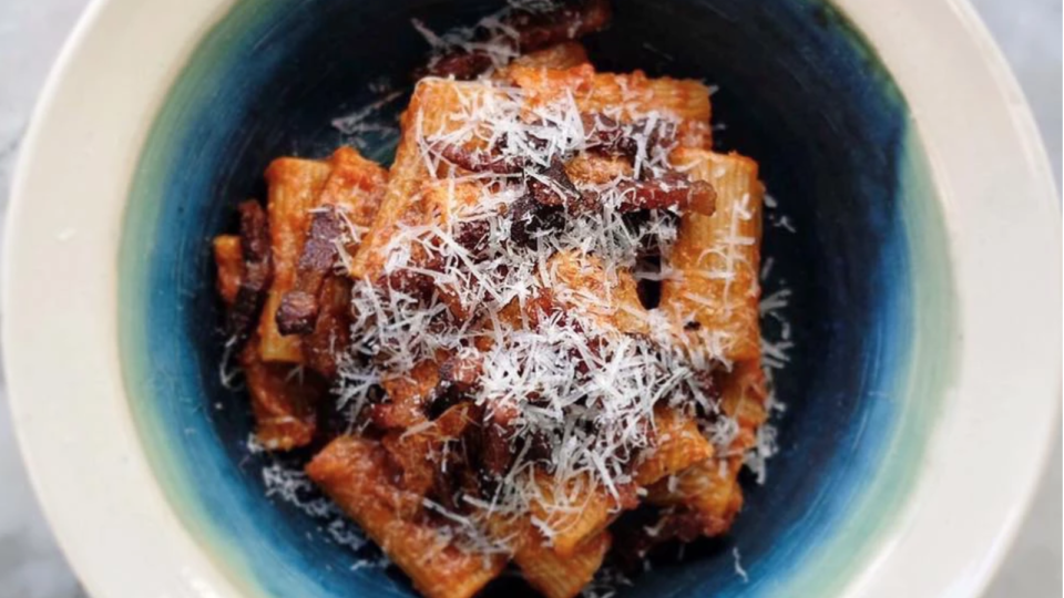 La Dotta’s pasta Amatriciana. Photo: La Dotta Fresh Pasta Bar.