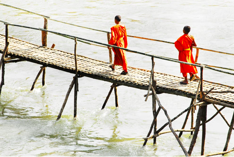 Luang Prabang monks. Photo: The Apsara