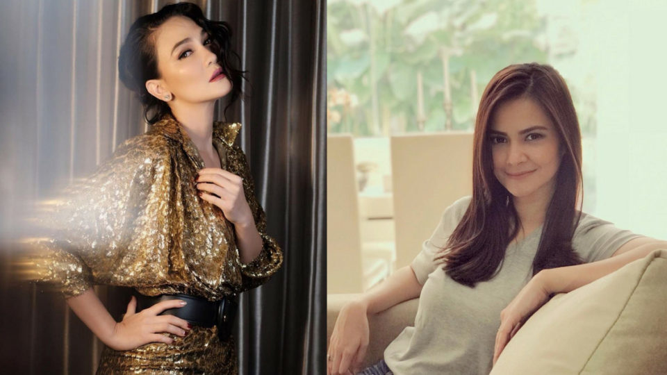 R: Luna Maya (Photo: @lunamaya / Instagram) L: Cut Tari (Photo: @cuttaryofficial / Instagram)