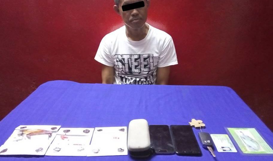 Myanmar film director Mike Tee following his arrest on Aug. 16, 2018. Photo: Yangon Police