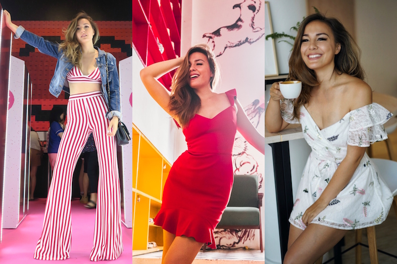 Ming Bridges modeling some of Rentadella's offerings. Photos: Rentadella